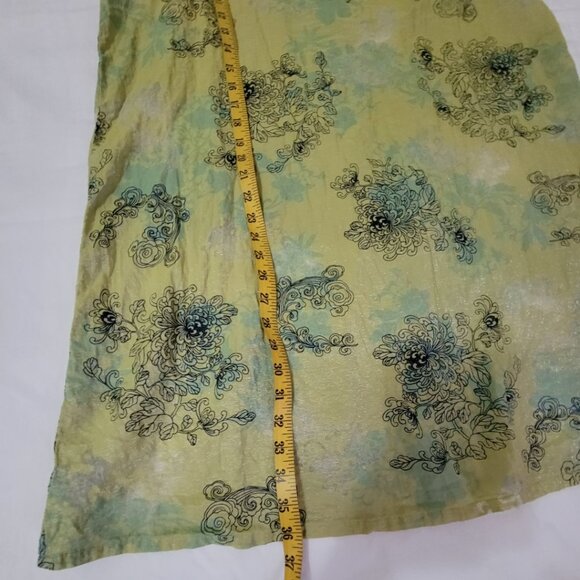 Cut Loose Dress XL Summer Dress Comfortable wrinkle style print - Picture 5 of 13